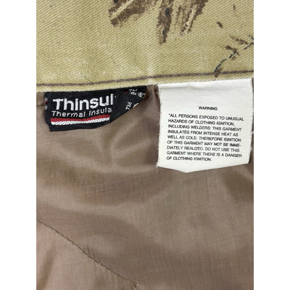 Duxbak Pants Men's 40 Regular Vintage Thinsulate Realtree Camo Hunting USA Made - Picture 4 of 15